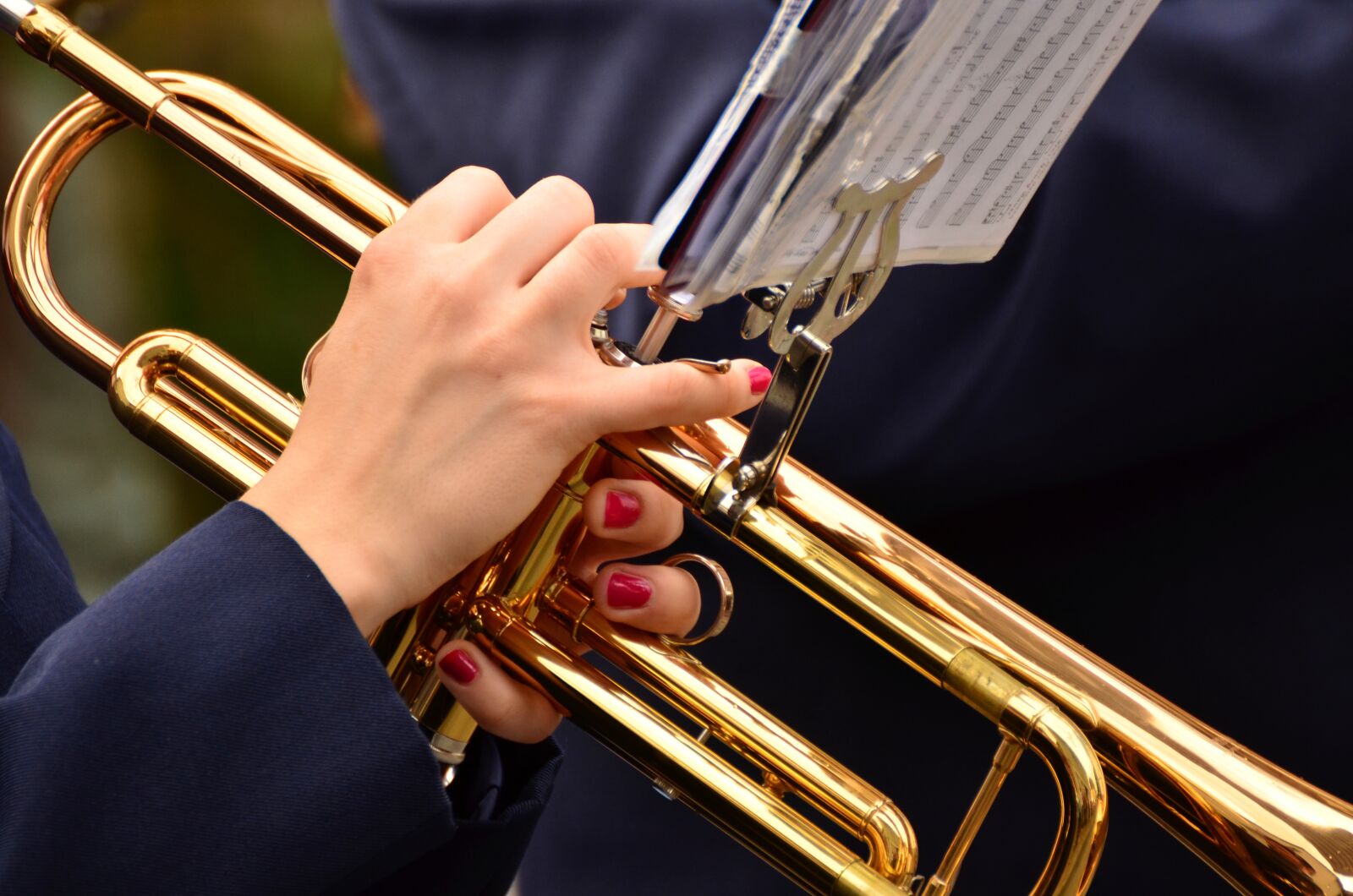 Nikon D5100 sample photo. Trumpet, jazz, instrument photography