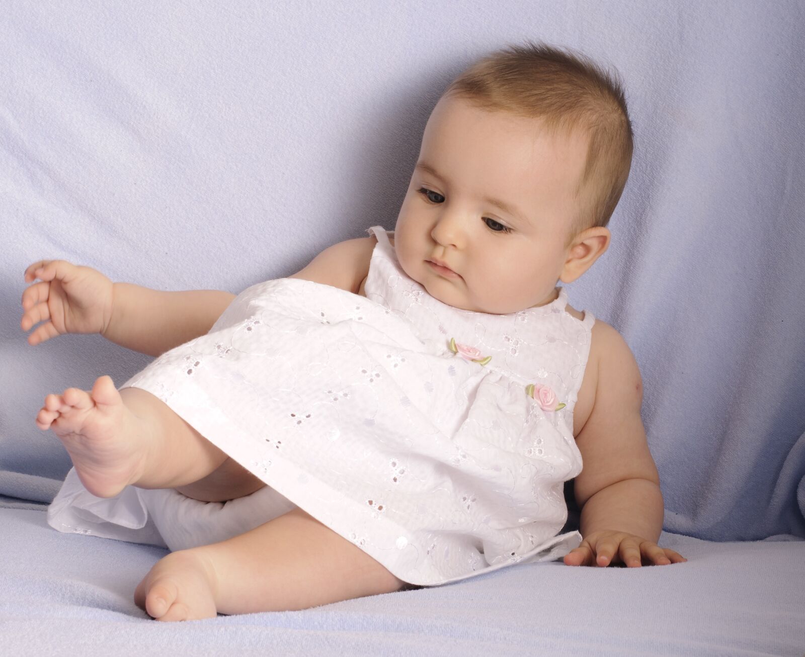 Nikon D5000 sample photo. Baby, girl, cute photography