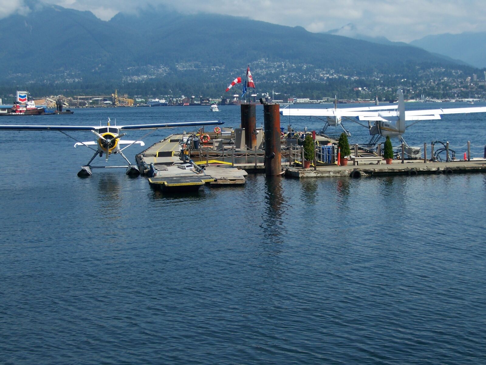 Kodak V603 ZOOM DIGITAL CAMERA sample photo. Vancouver, seaplane, canada photography