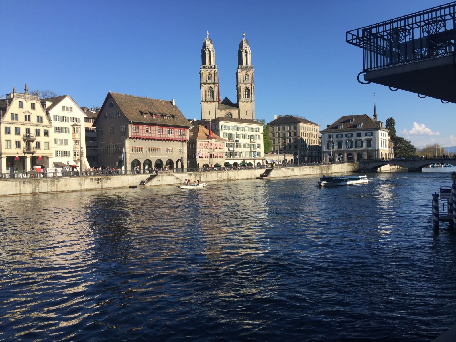iPhone 6 Plus back camera 4.15mm f/2.2 sample photo. Limat, river, city photography