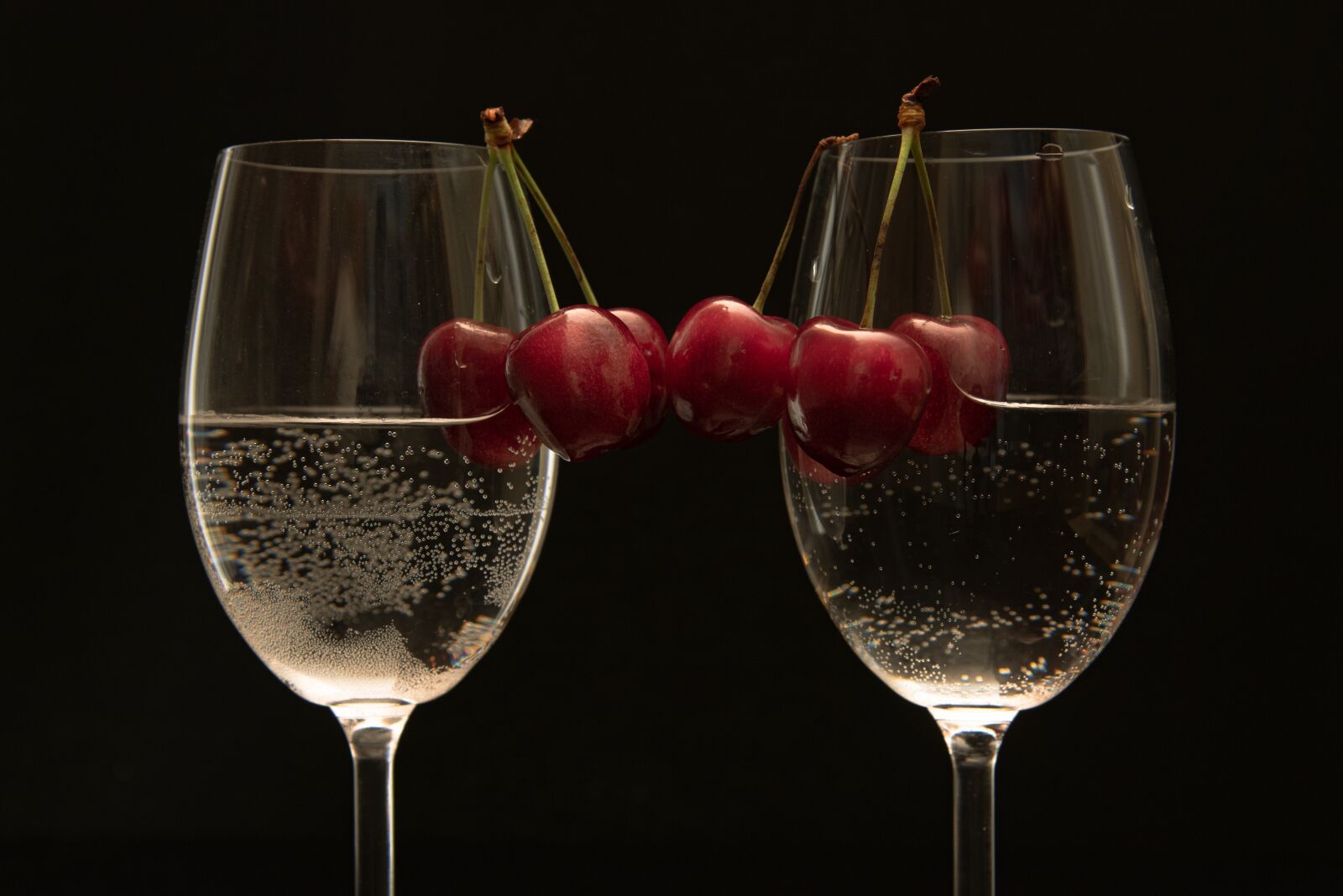 Nikon D750 sample photo. Glasses, cherry, still life photography