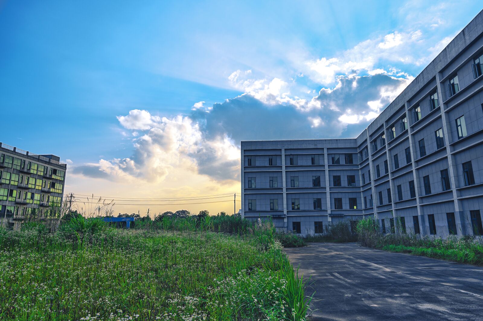 Nikon Z6 + Nikon Nikkor Z 24-70mm F4 S sample photo. Sunset glow, sunshine, blue photography