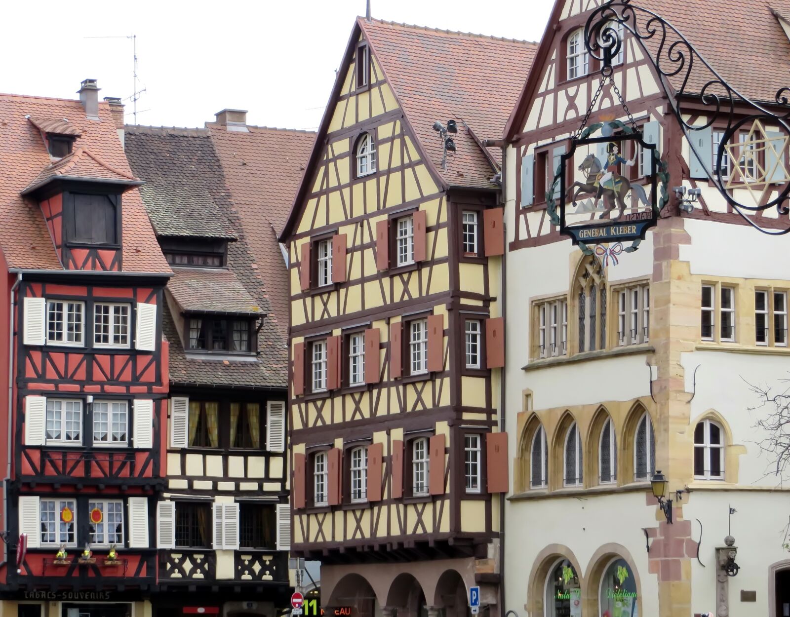 Canon PowerShot SX270 HS sample photo. Alsace, colmar, facades photography