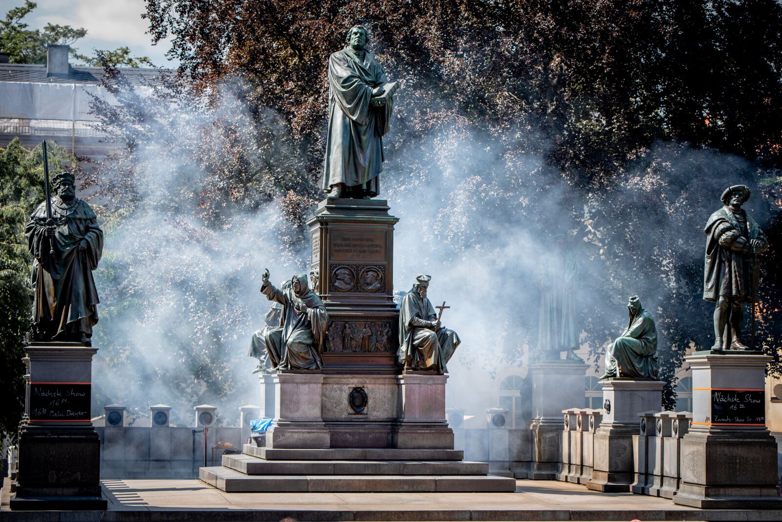 Nikon D750 sample photo. Luther memorial, worms, event photography