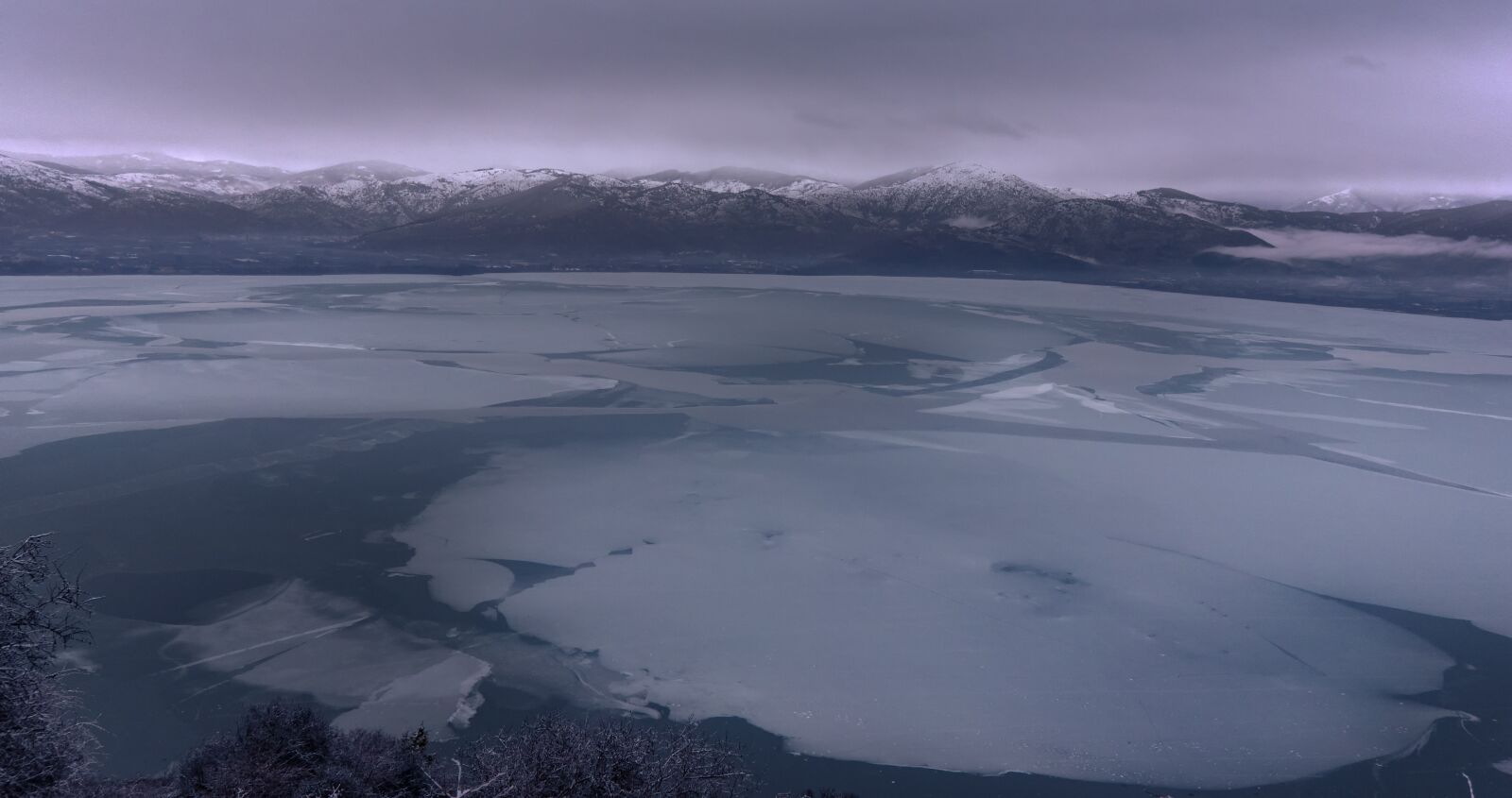 Tamron SP 24-70mm F2.8 Di VC USD sample photo. Lake, frozen, kastoria photography