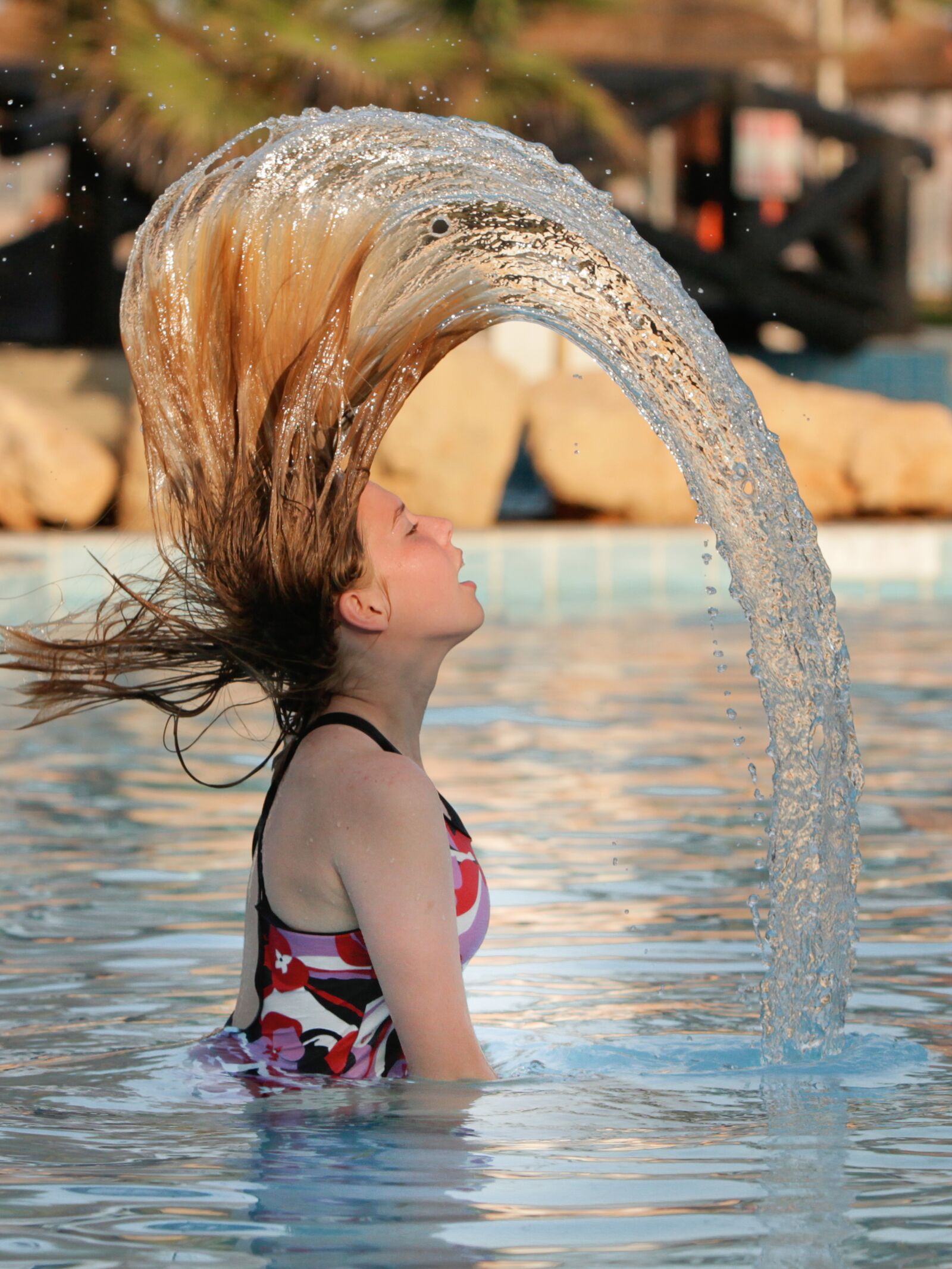 Canon EOS 5D Mark II sample photo. Flow, hair, expression photography