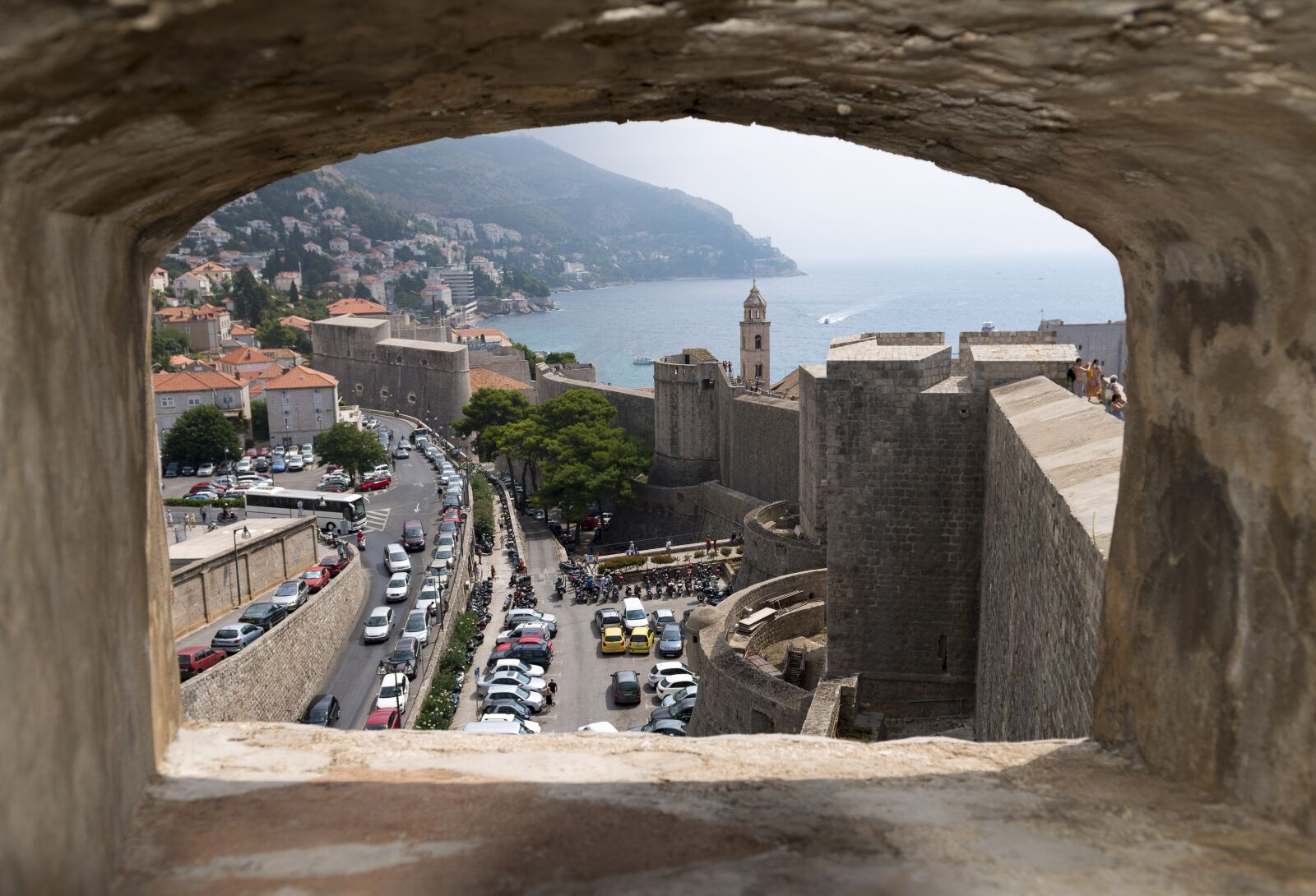 Nikon D800E sample photo. Dubrovnik, croatia, wall opening photography