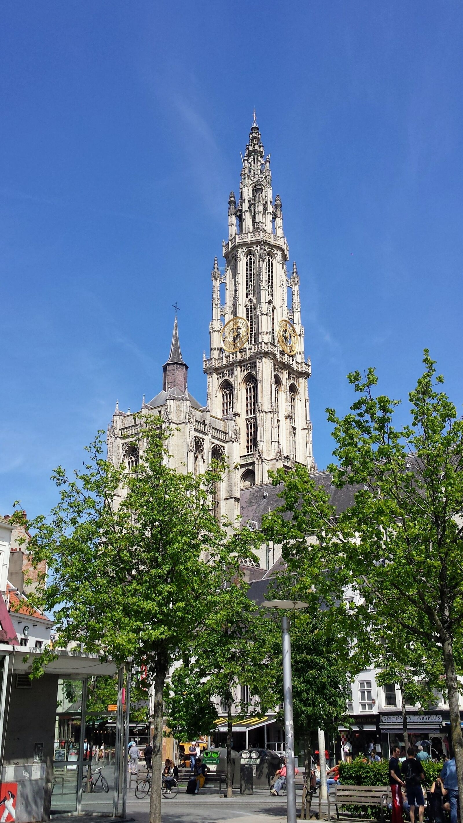 Samsung Galaxy S4 sample photo. Cathedral, antwerp, our lady photography