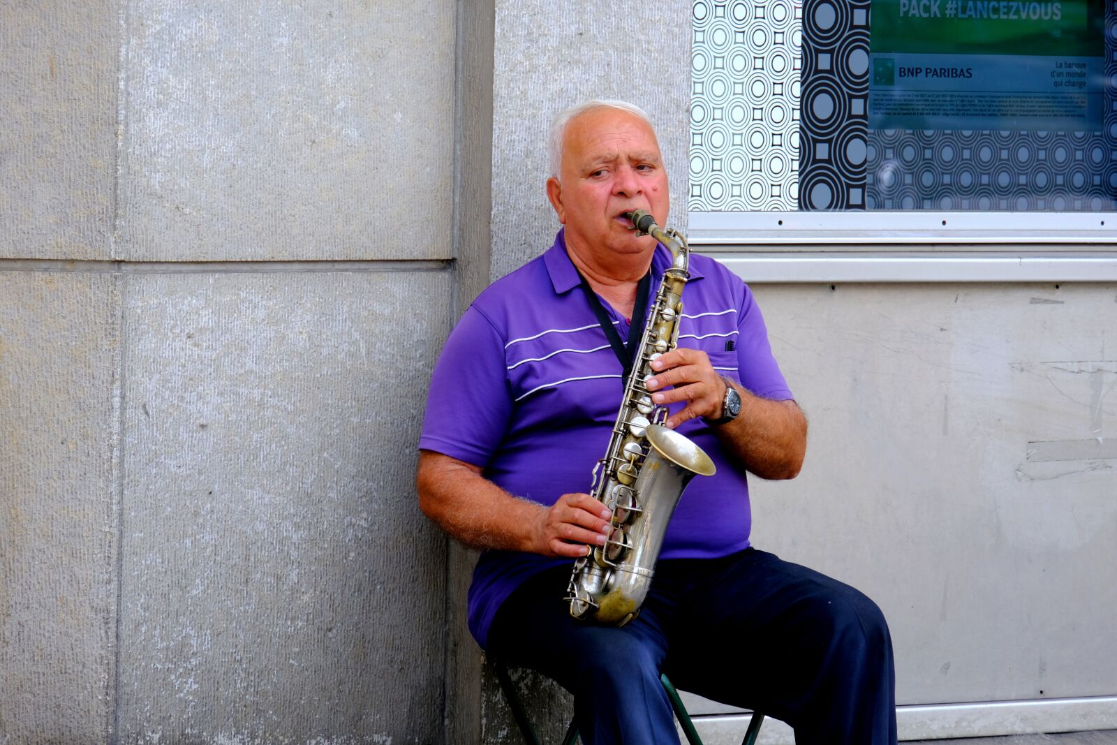 Fujifilm X-T20 sample photo. Musician, saxophone, music photography