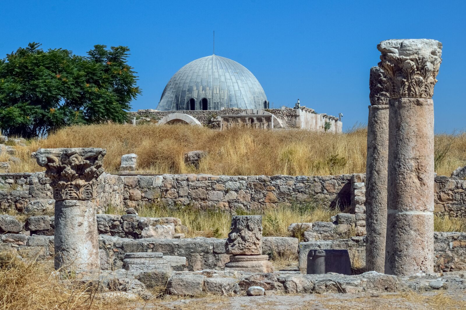 Nikon D3300 sample photo. Amman, jordan, citadel photography