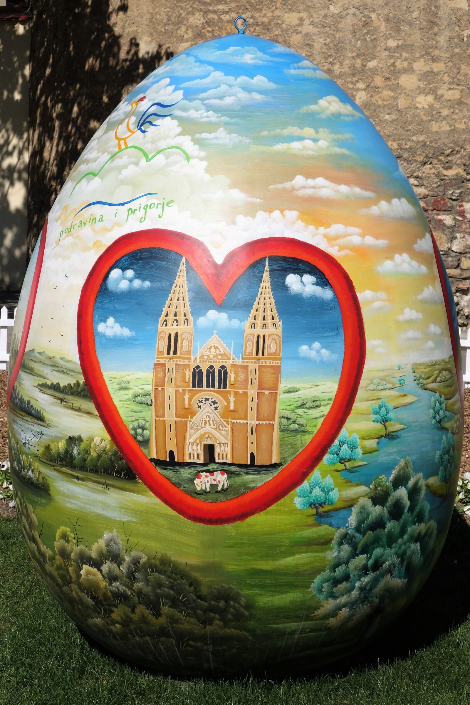Sony Cyber-shot DSC-RX100 II sample photo. Easter egg, croatian naive photography