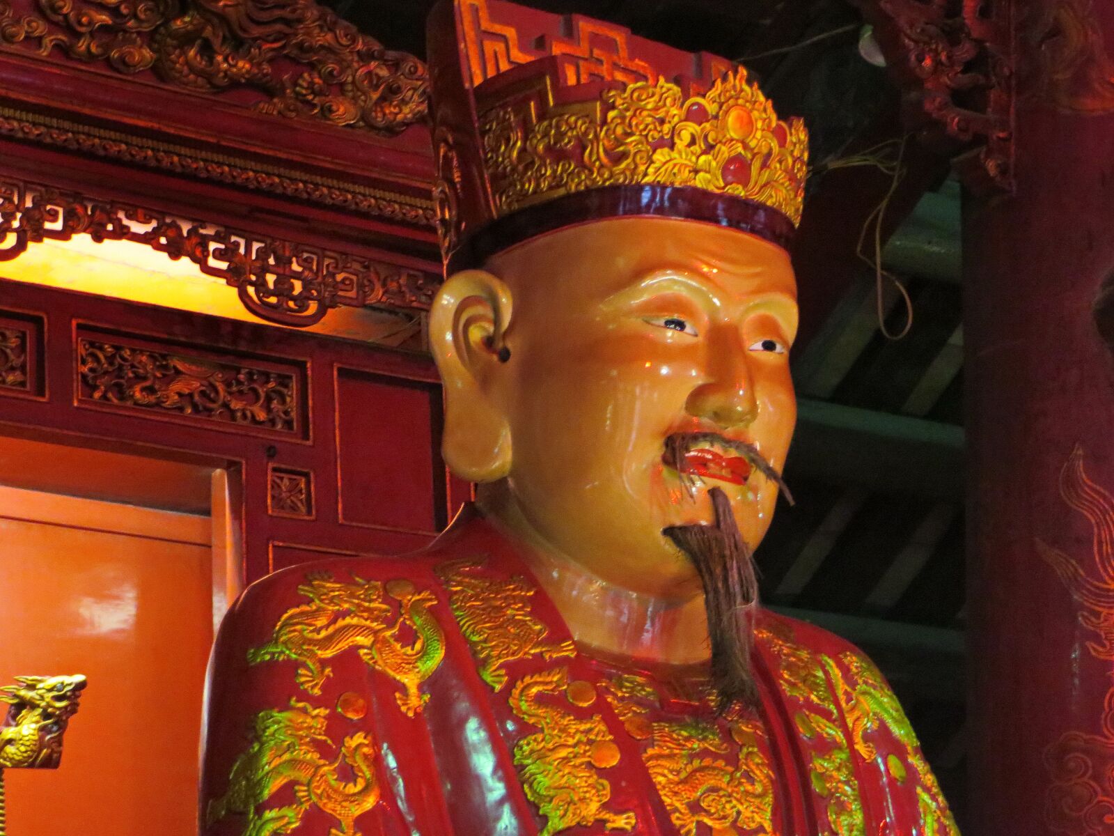 Canon PowerShot SX270 HS sample photo. Viet nam, temple, gods photography