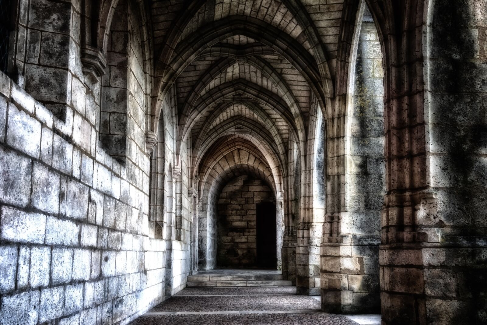 Nikon D3300 sample photo. Cloister, monastery, abbey photography