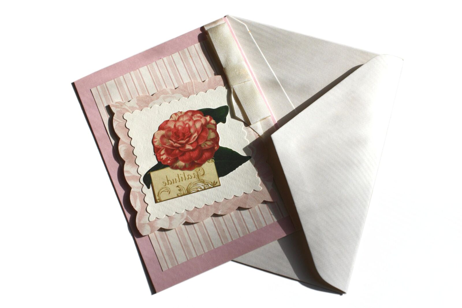 f/3.5-5.6 IS sample photo. Gratitude, handmade, love, card photography