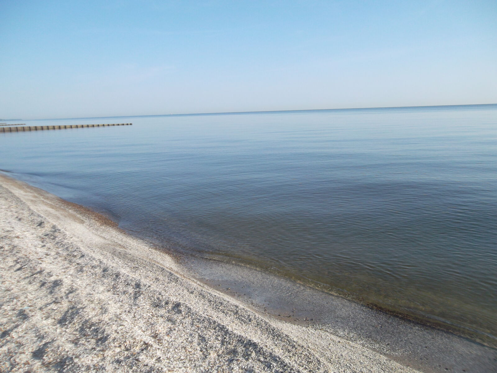 Samsung ST65 sample photo. Beach, blue, lake, lake photography