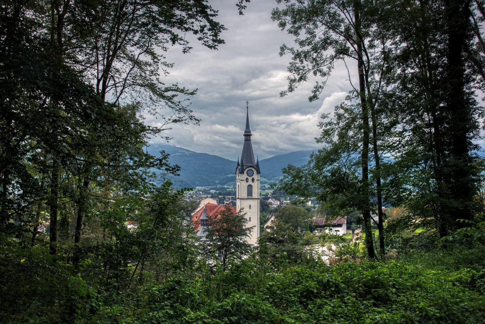 Nikon D750 sample photo. Landscape, village, church photography