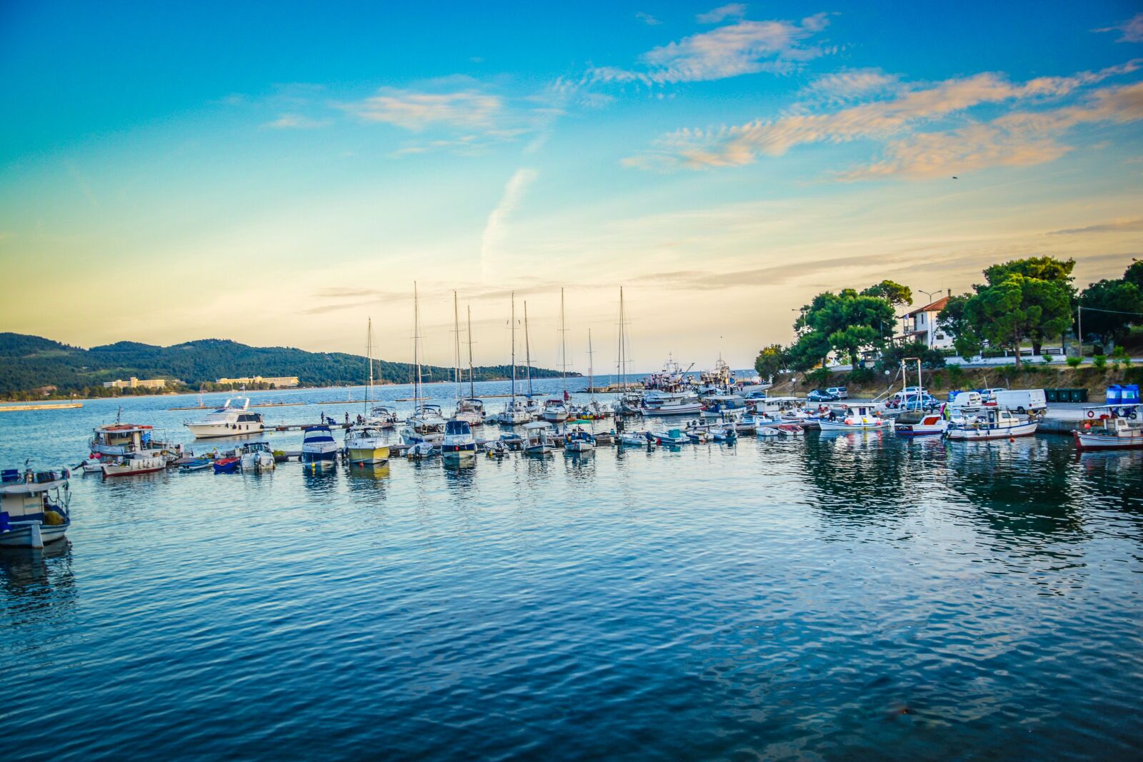 Nikon D3300 sample photo. Port, sea, greece photography