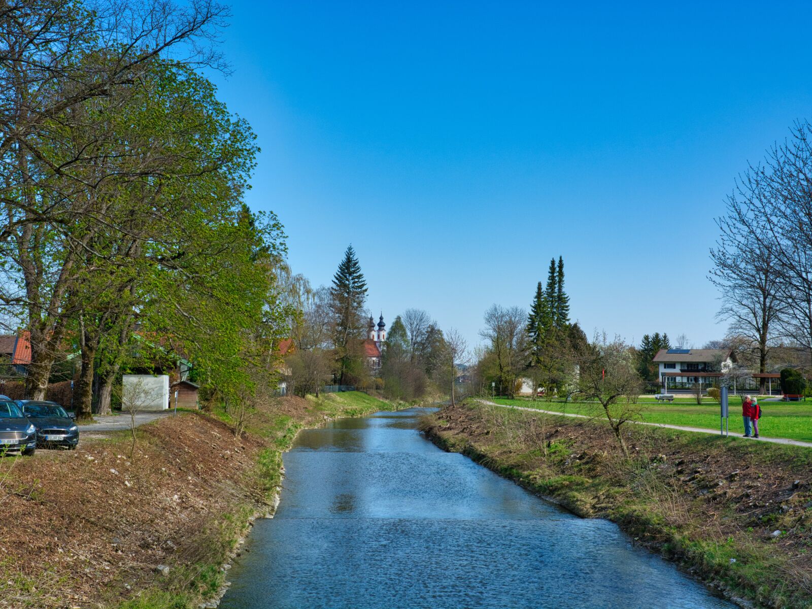 Nikon D7100 sample photo. Spring, river, prien photography