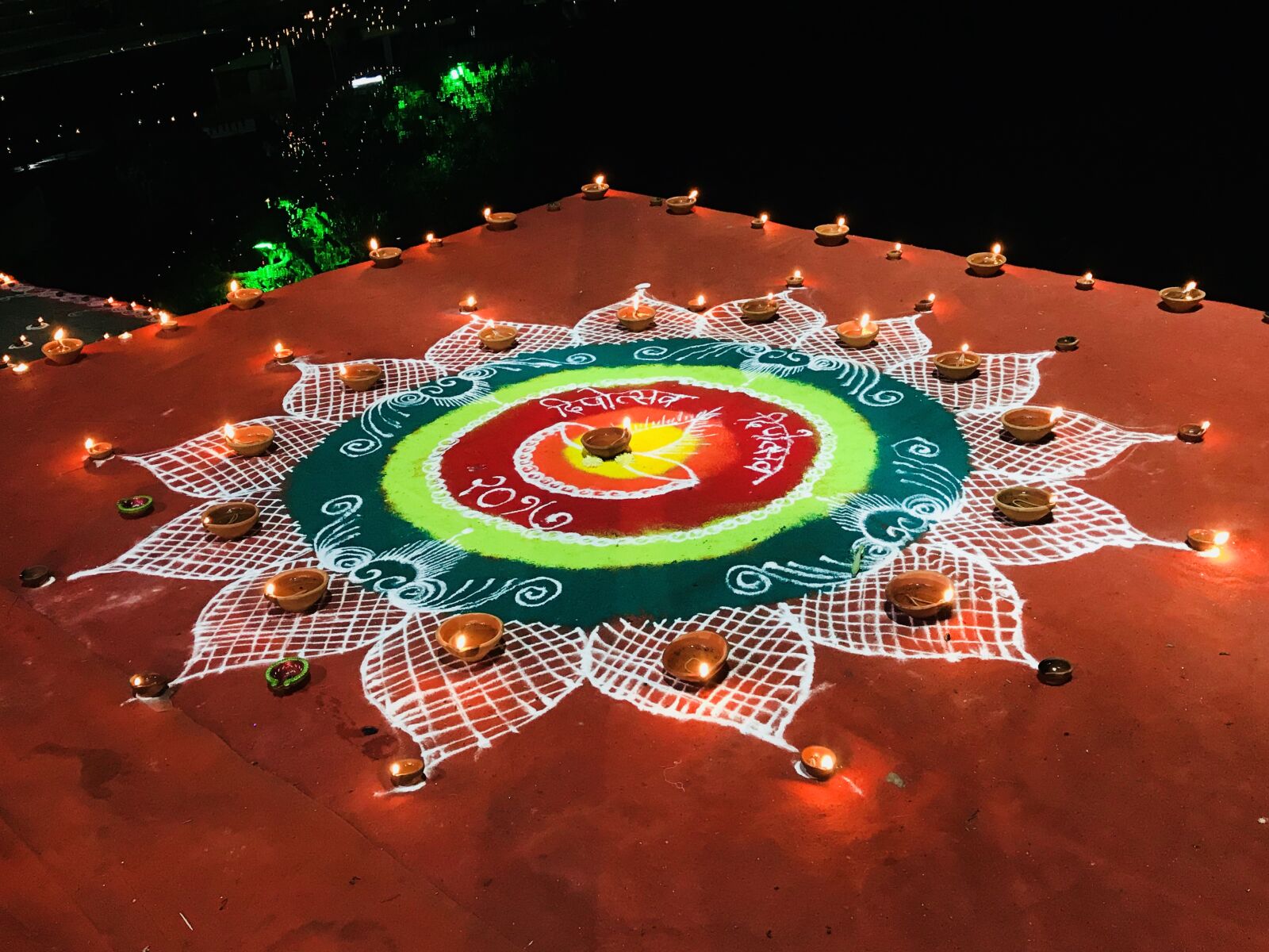 iPhone 7 Plus back dual camera 3.99mm f/1.8 sample photo. Diwali, diya, hindu photography