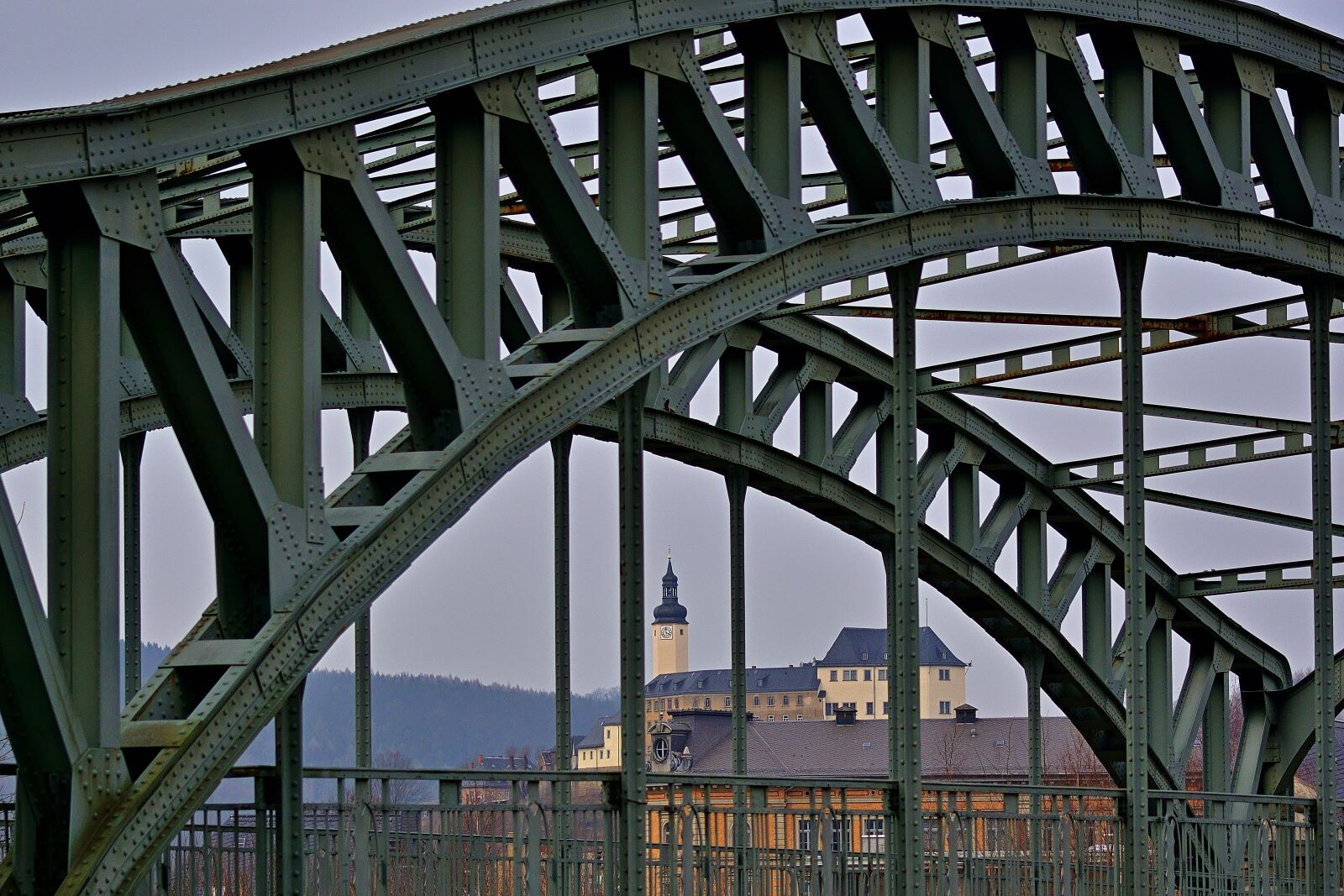 Nikon D5200 sample photo. Landscape, castle, bridge photography