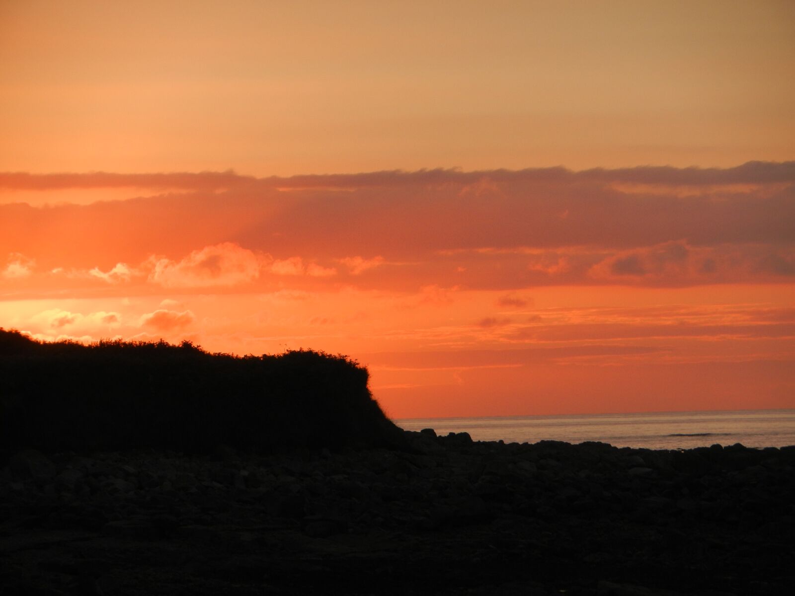 Nikon Coolpix S9100 sample photo. Sunset, brittany, twilight photography