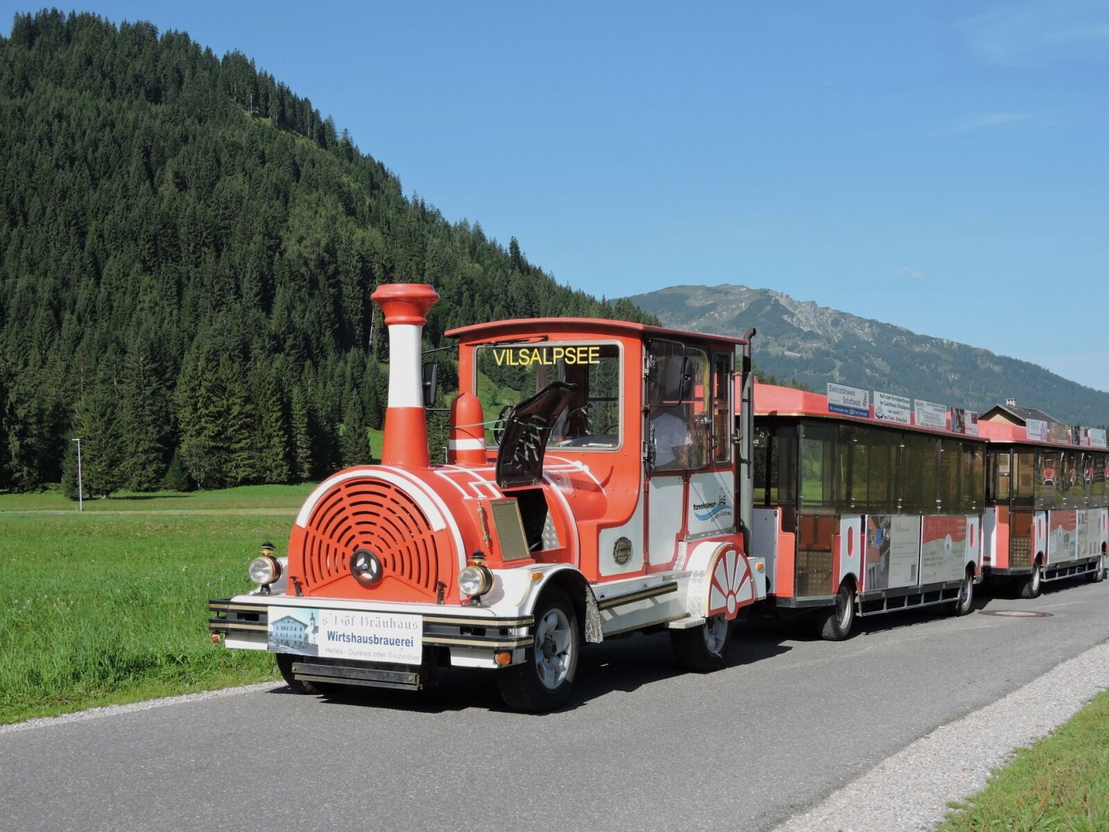 Nikon Coolpix P600 sample photo. Tannheim, bimmelbahn, alpen-express photography
