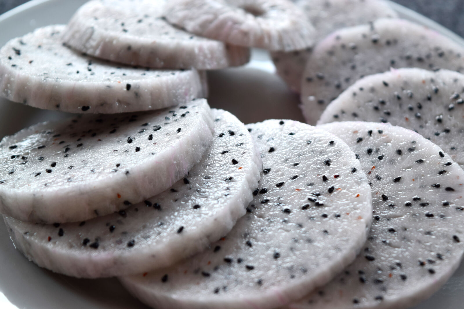Nikon D3300 sample photo. Dragon, fruit, on, white photography