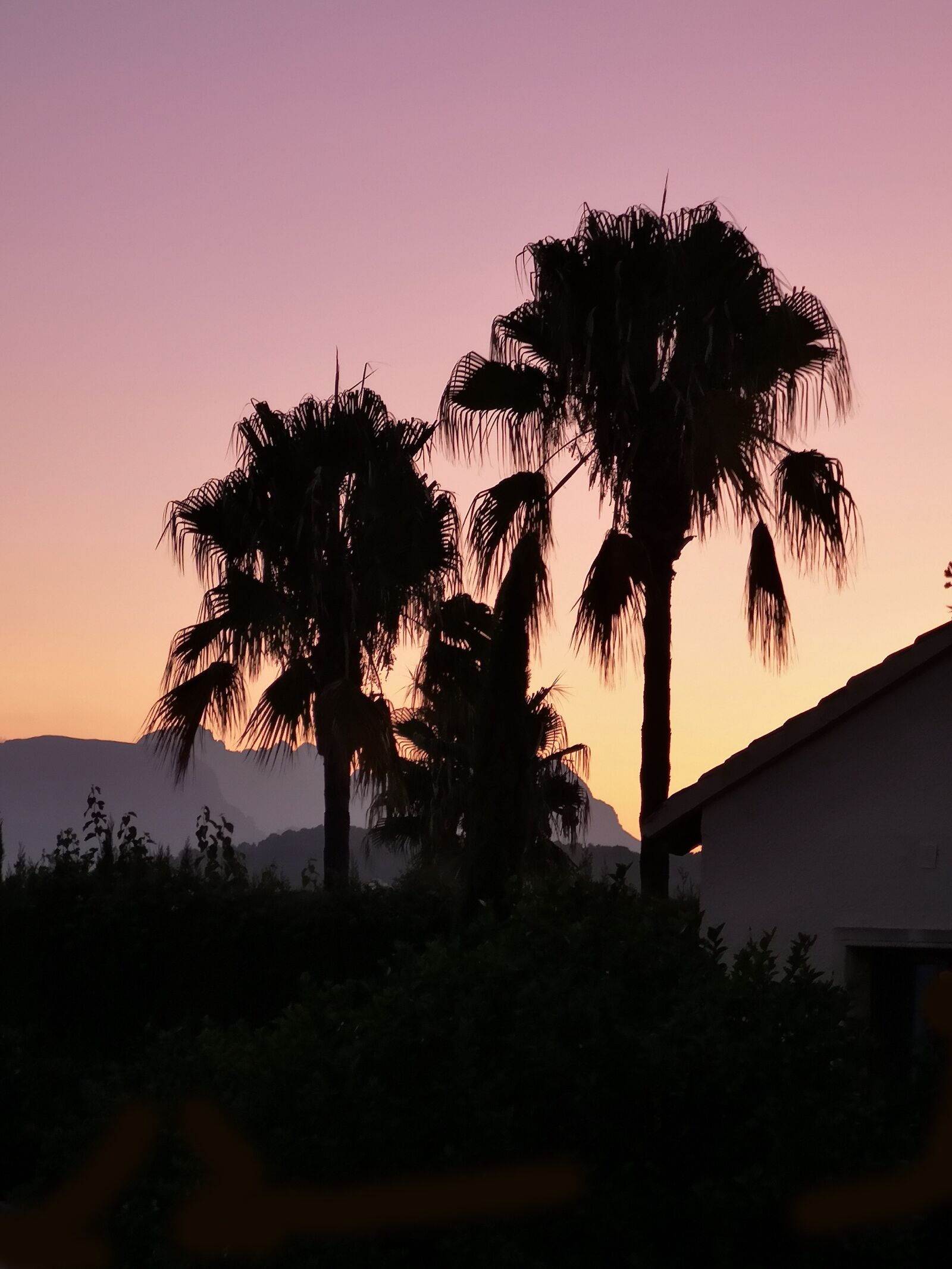 HUAWEI CLT-L29 sample photo. Spain, sunset, night photography