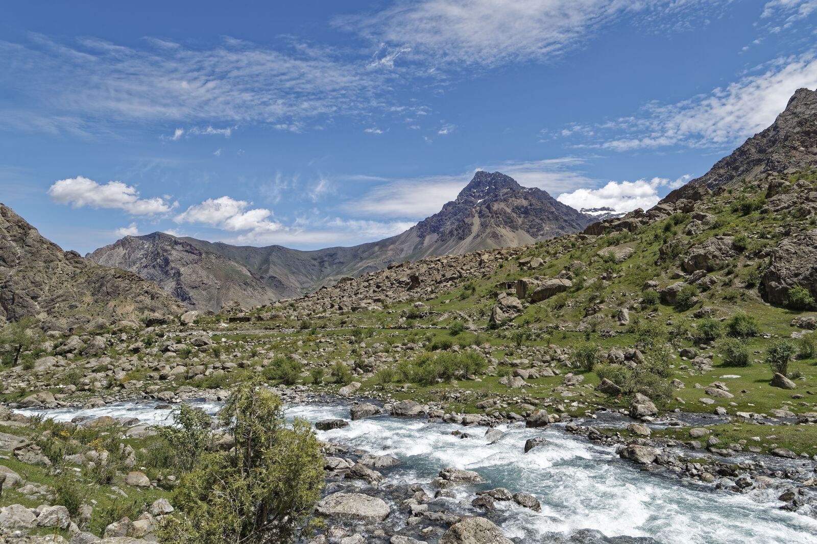 Nikon D500 sample photo. Tajikistan, šingtal, river photography