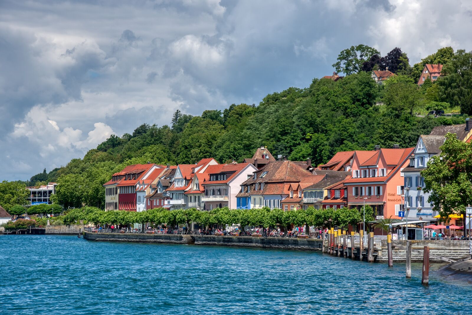 Nikon D750 sample photo. Meersburg, lake constance, wine photography