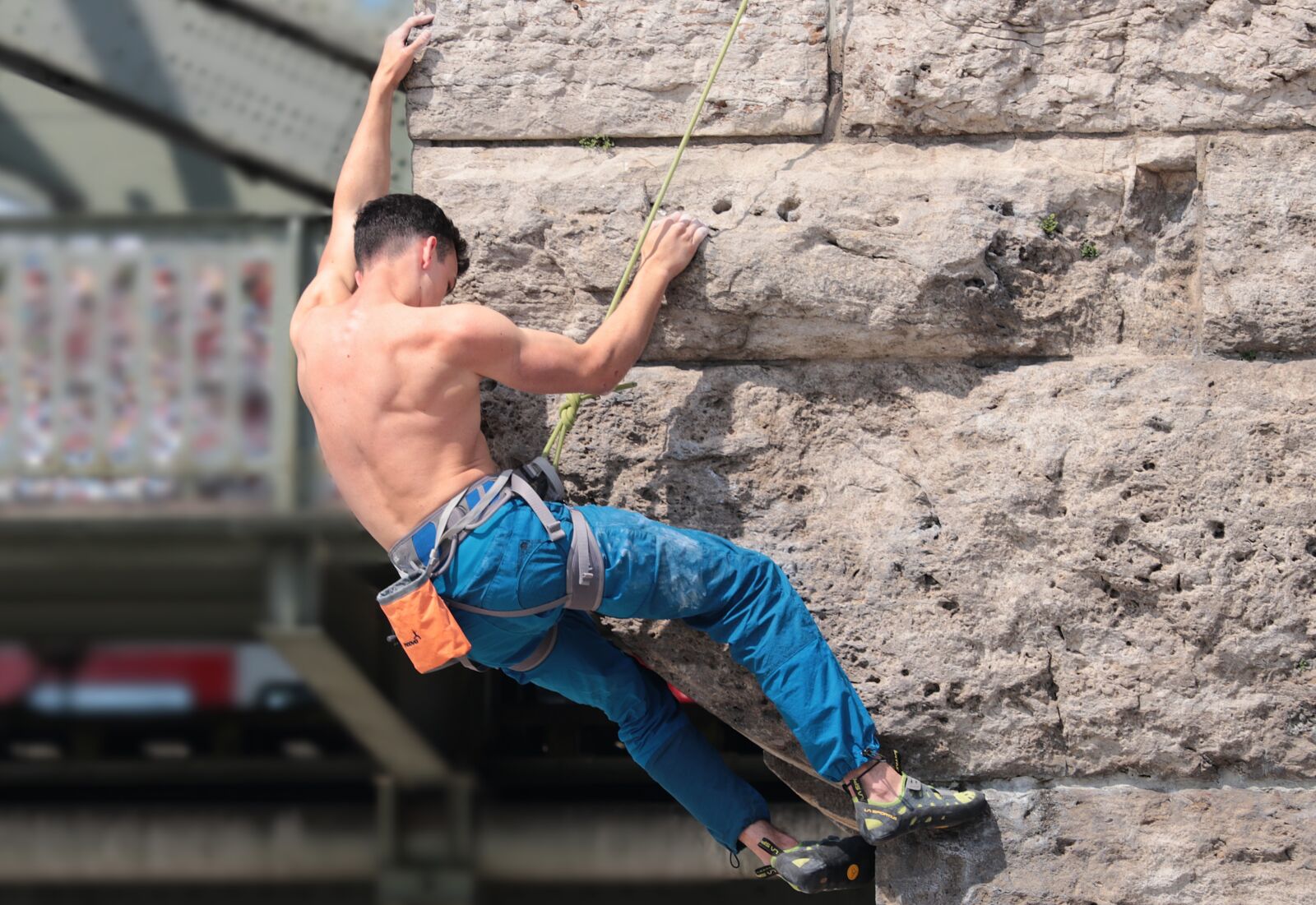 Canon EOS 80D sample photo. Free climbing, free climb photography