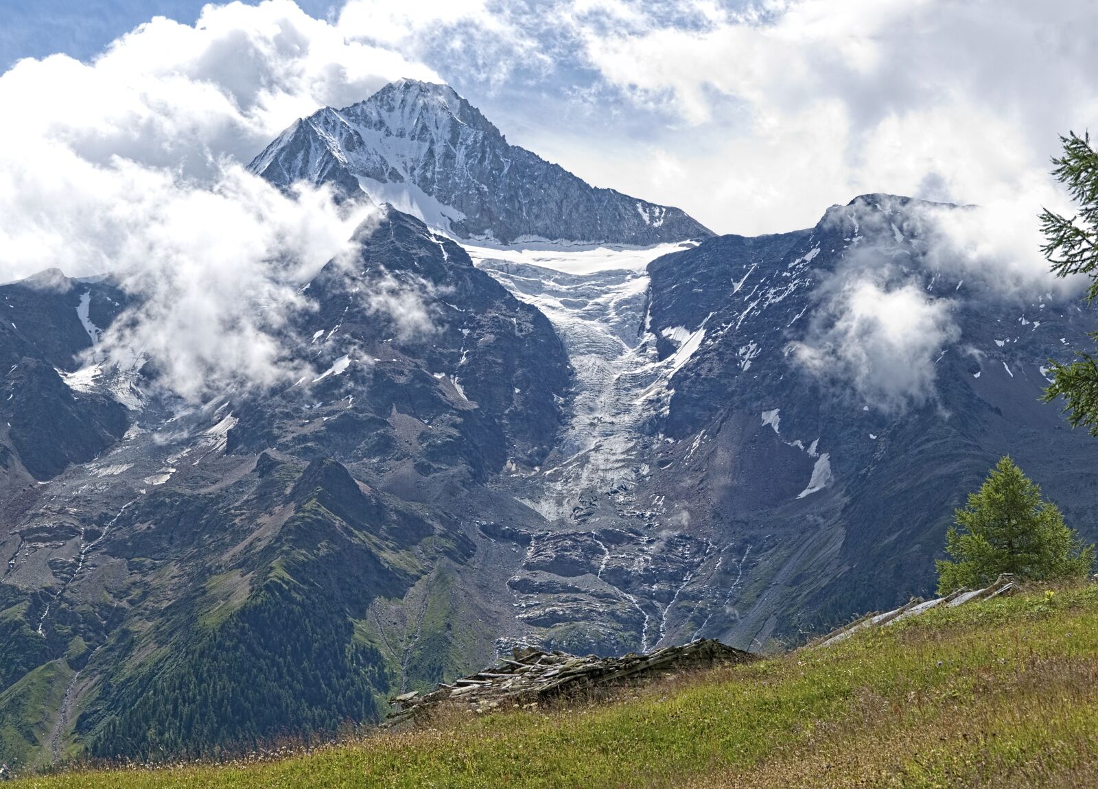 Olympus E-3 sample photo. Alpine, mountain, snowcap photography