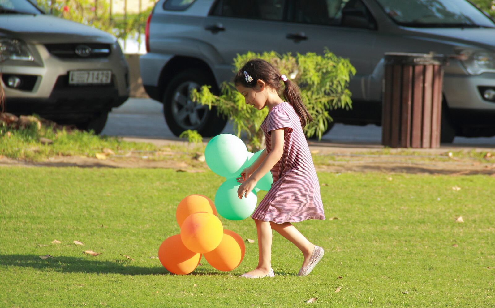 Canon EOS 60D sample photo. Play, girl, park photography