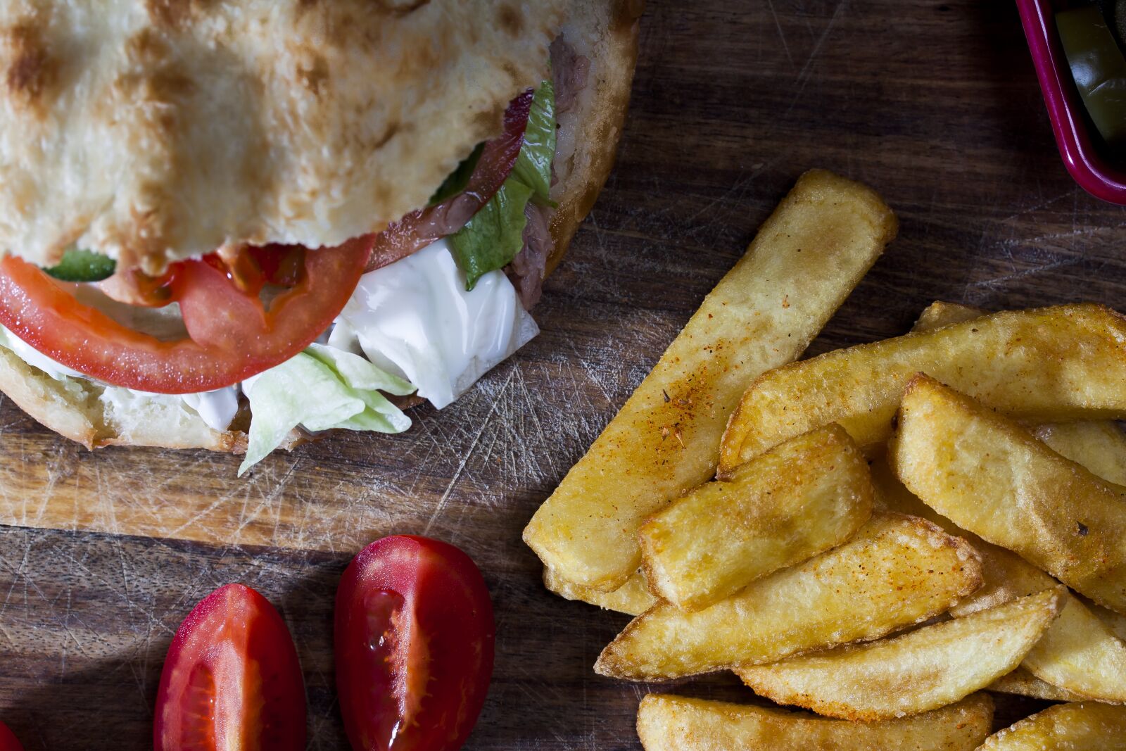 Canon EOS 50D sample photo. Food, rotary, tomato photography