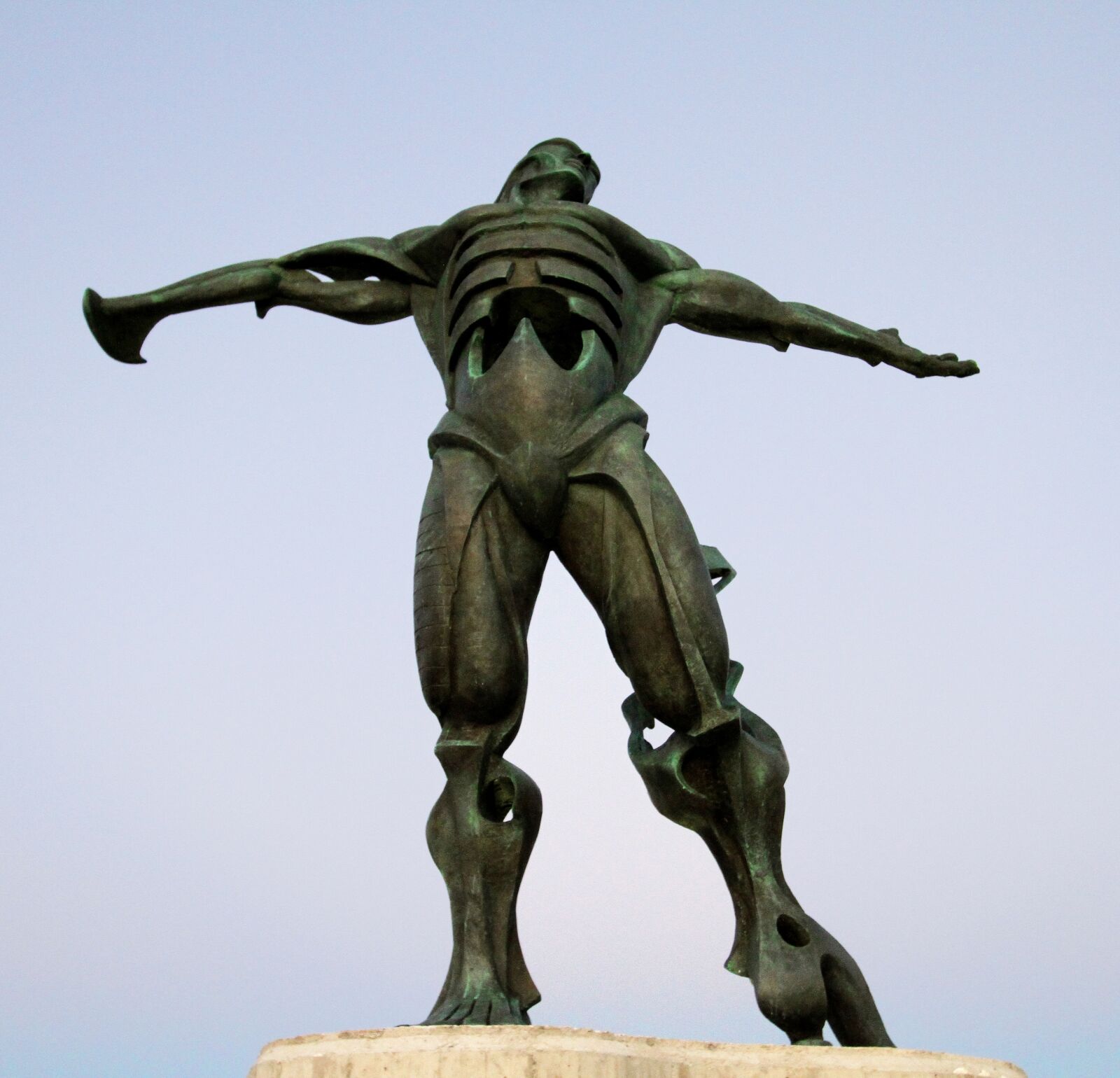 Canon EOS 7D sample photo. Statue of the winds photography