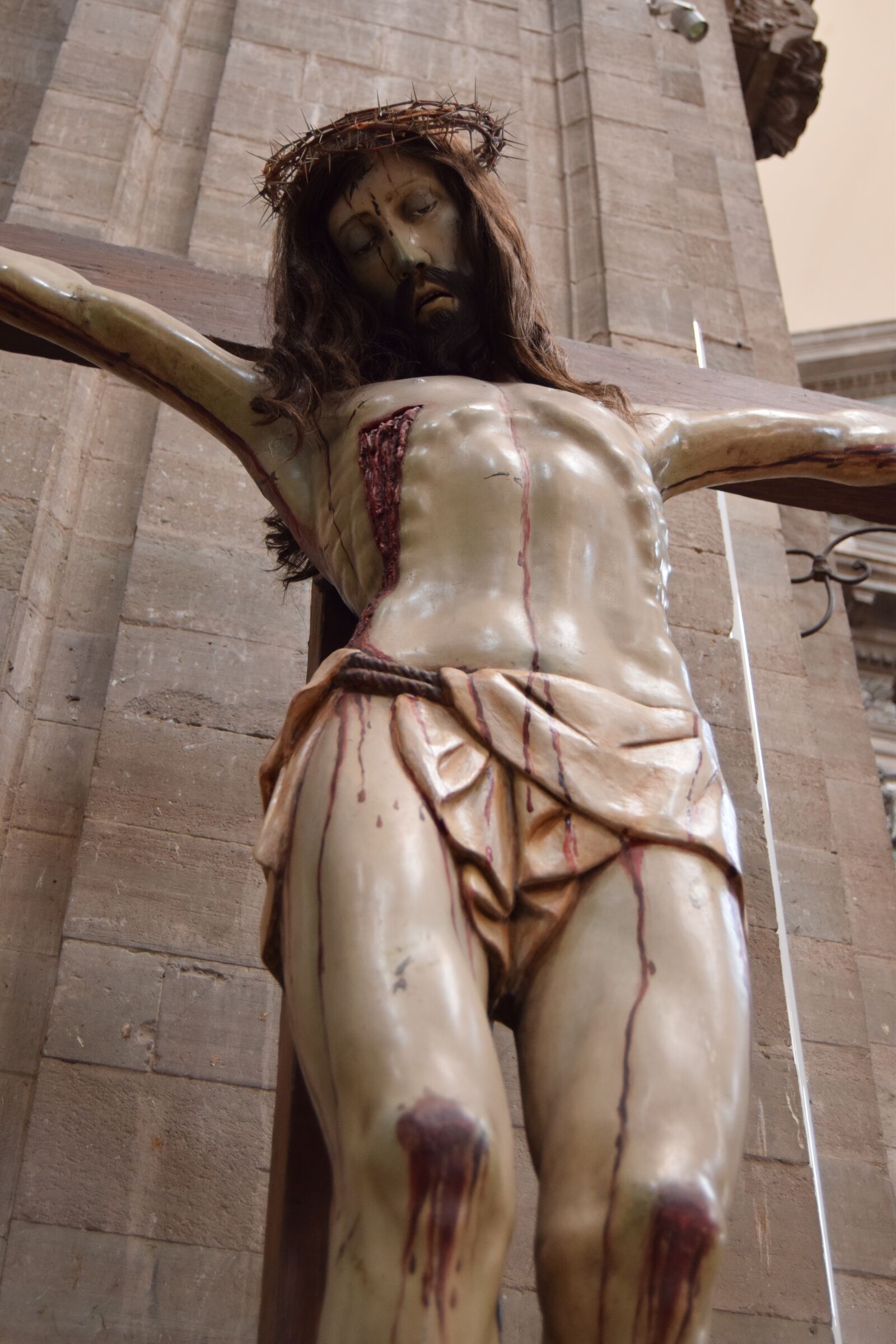 Nikon D3300 sample photo. Jesus, statue, virgin photography