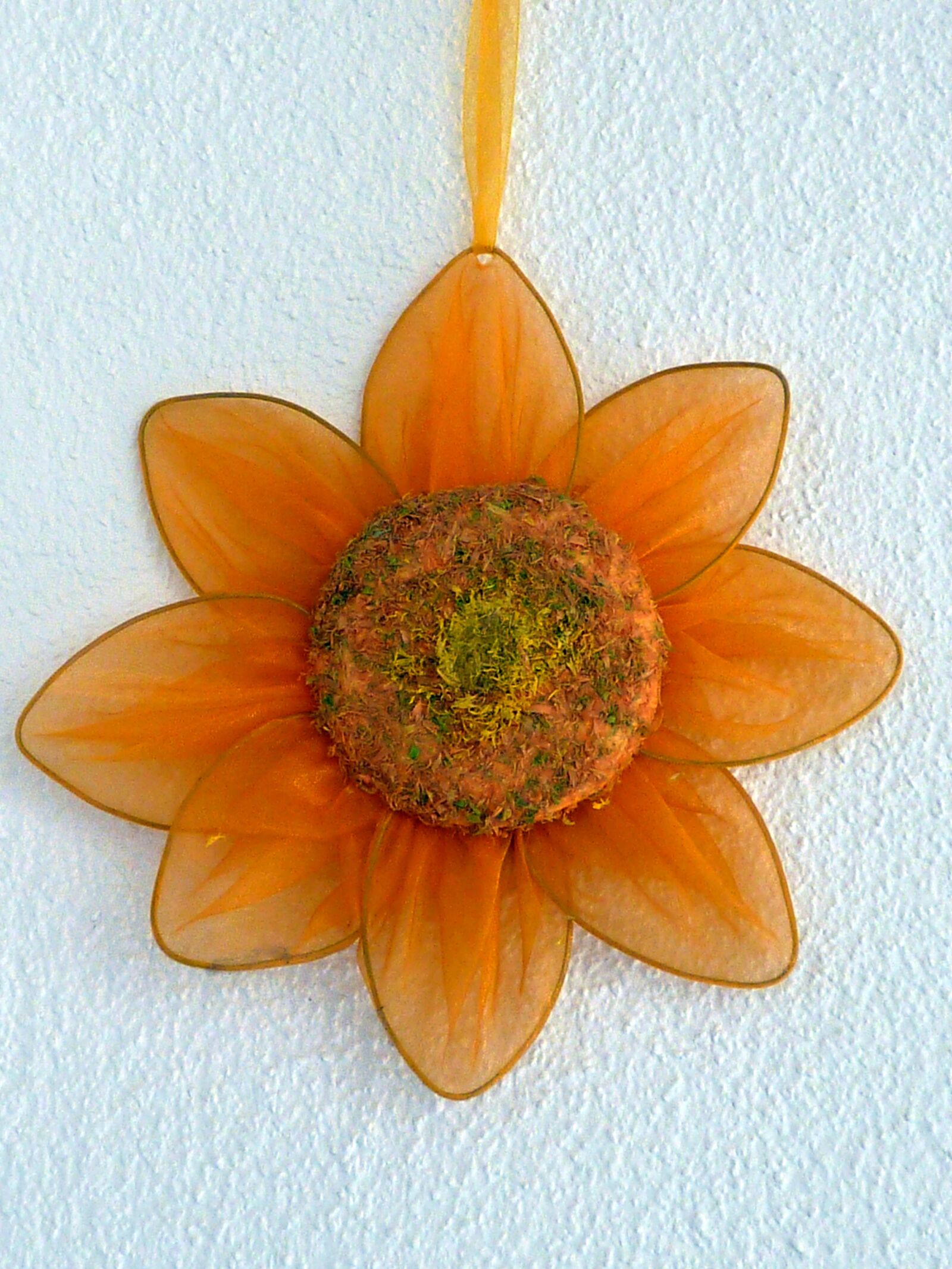Panasonic Lumix DMC-ZS1 (Lumix DMC-TZ6) sample photo. Decoration, flower, orange photography