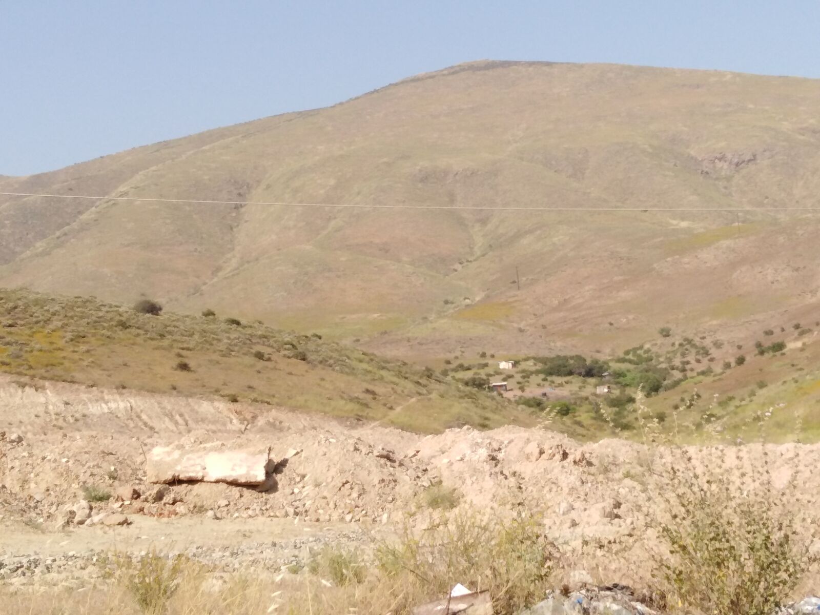 HUAWEI Y6 2018 sample photo. Desert, mountain, shrub photography
