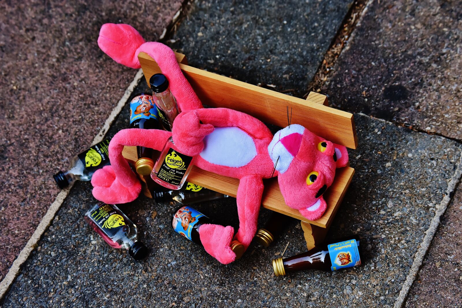 Nikon D7200 sample photo. The pink panther, drink photography
