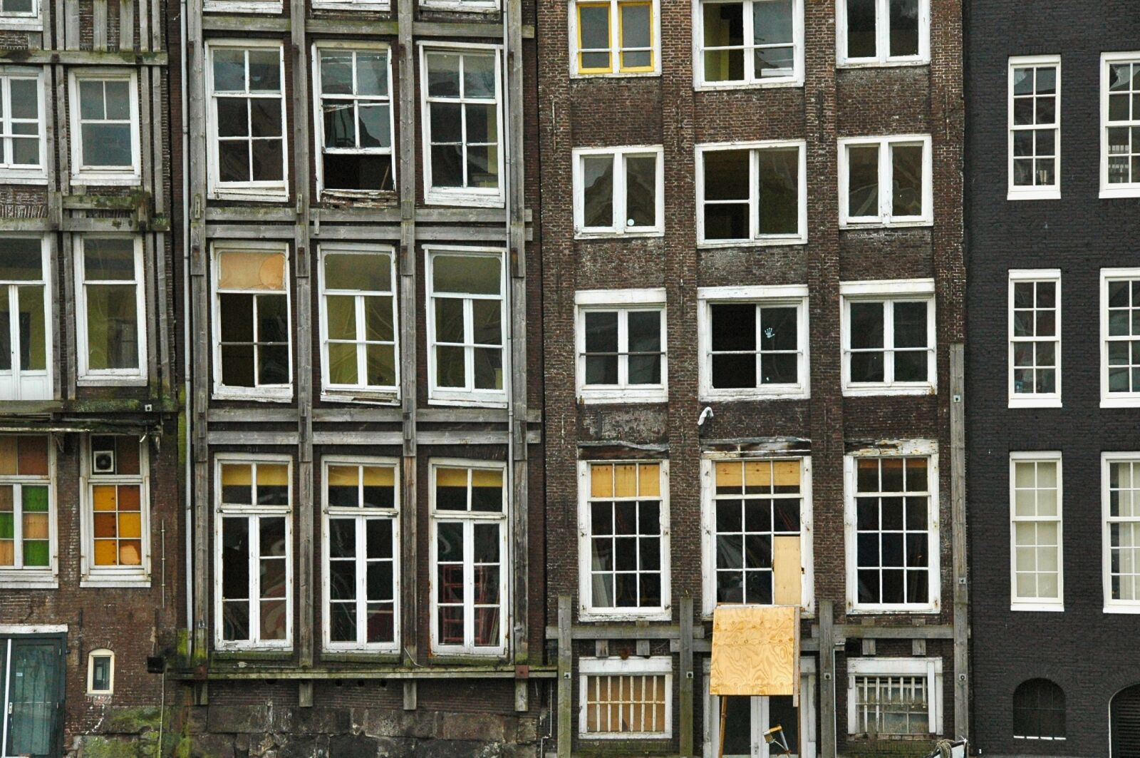 Nikon D70 sample photo. Windows, amsterdam, netherland photography