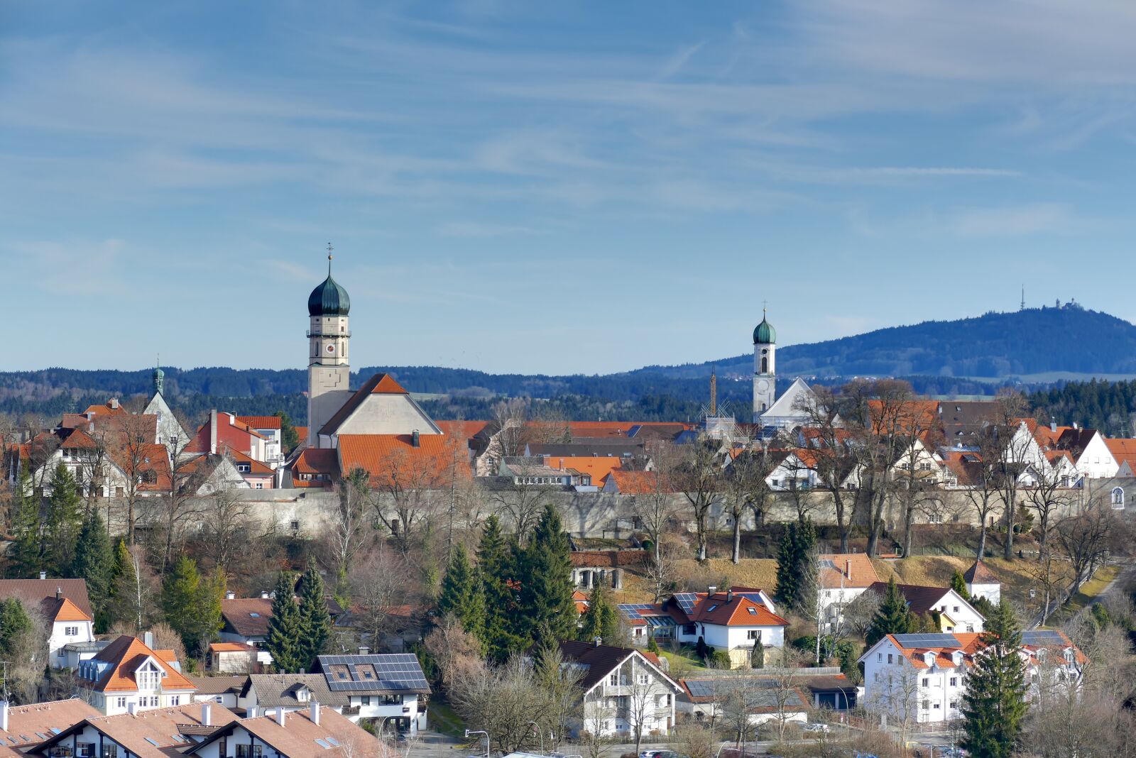 Panasonic Lumix DMC-FZ1000 sample photo. Schongau germany, historic center photography