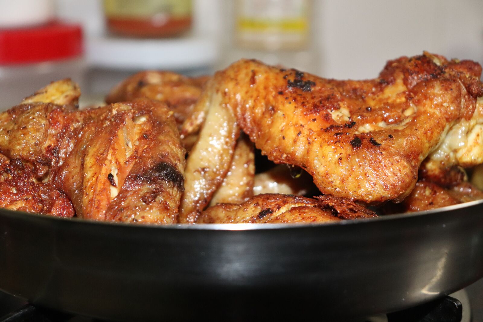 Canon EOS 800D (EOS Rebel T7i / EOS Kiss X9i) sample photo. Wings, chicken wings, chicken photography