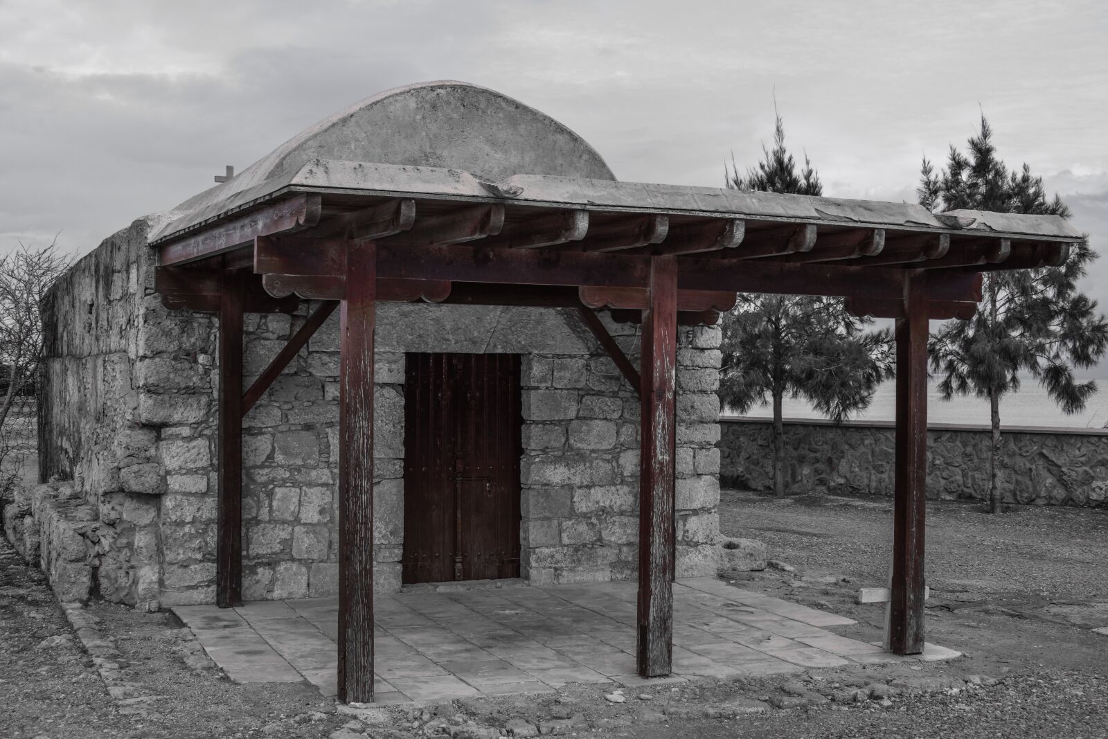 Nikon D3300 sample photo. Chapel, old, potamos liopetri photography