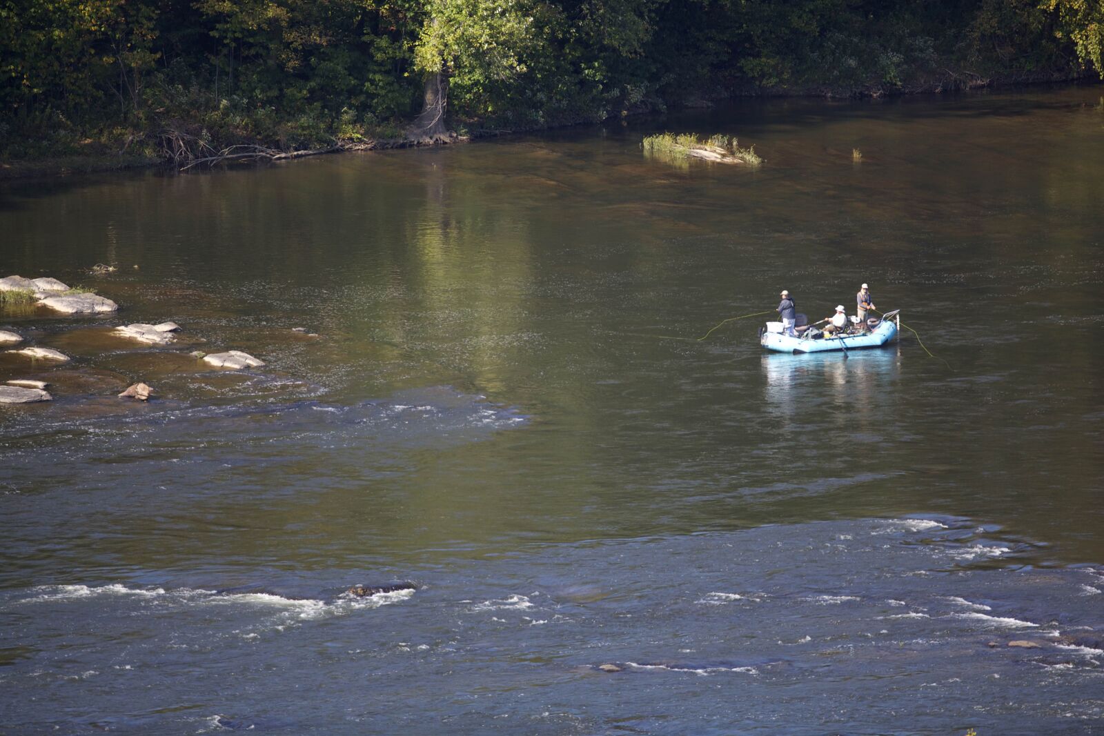 Canon EOS 5D Mark II sample photo. Rafting, sport, fly, fishing photography
