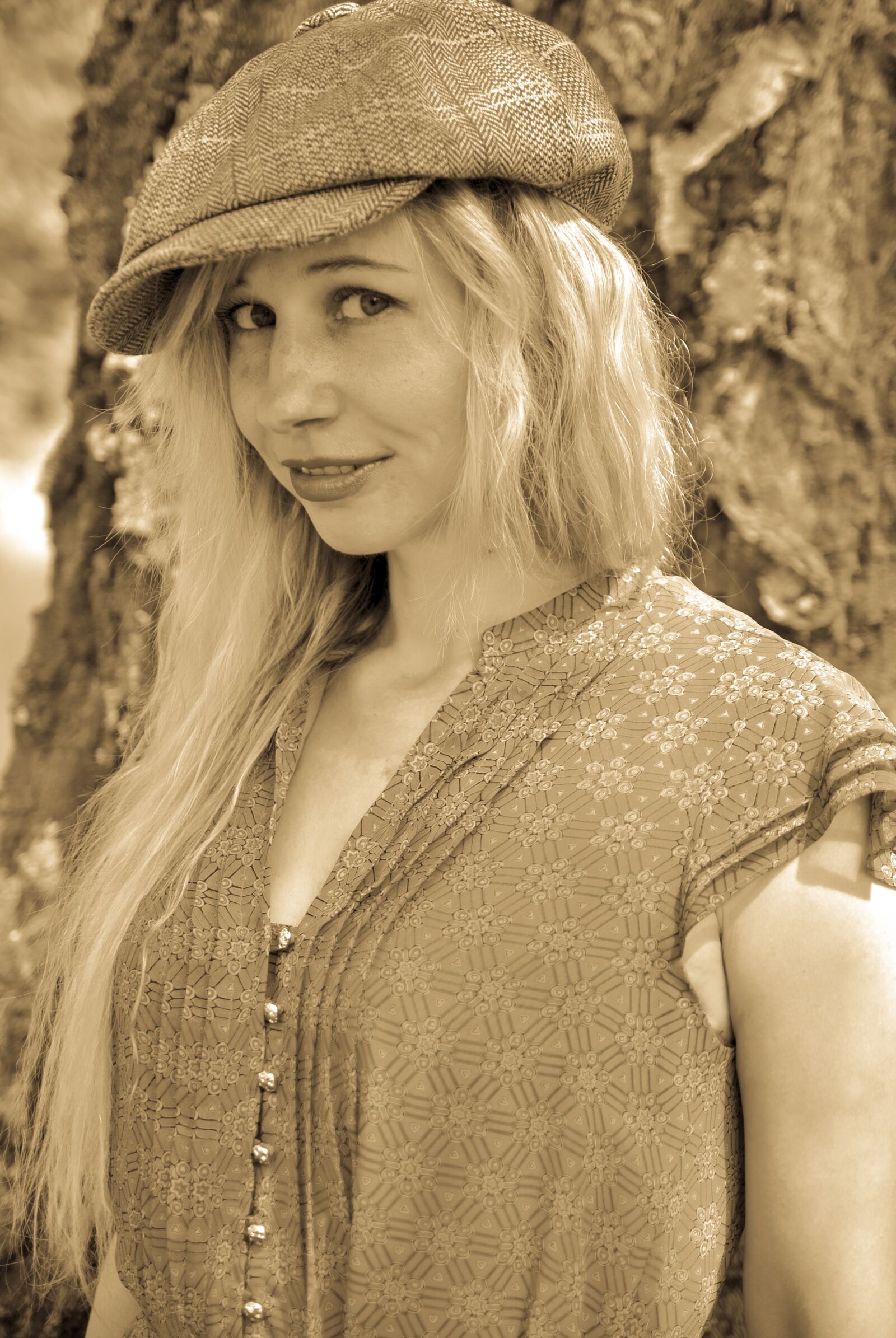 Nikon D3000 sample photo. Cap, portrait, krupnyj plan photography