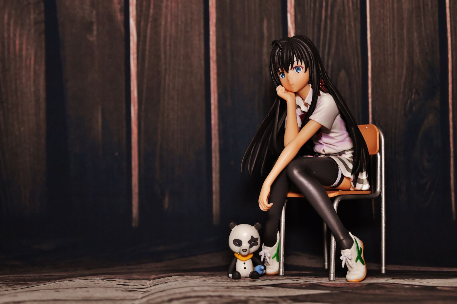 Nikon D7200 sample photo. Girl, sad, gloomy photography