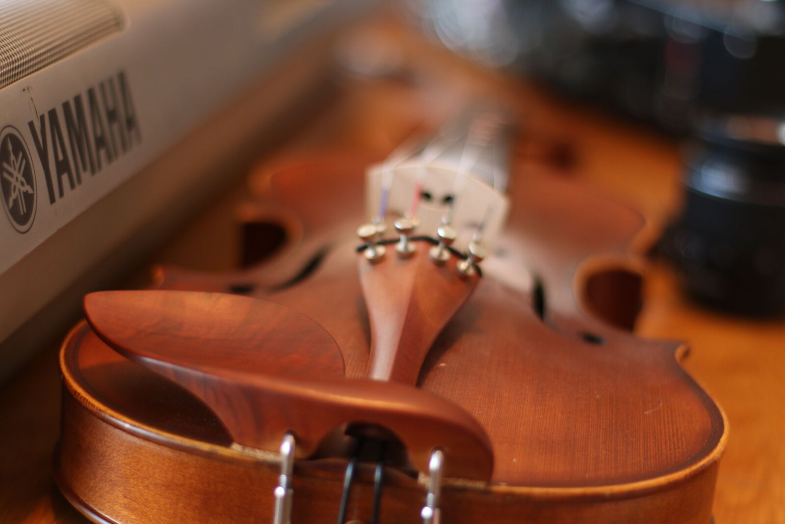 Canon EOS 70D + Canon EF 50mm F1.8 II sample photo. Blur, brown, lens, music photography