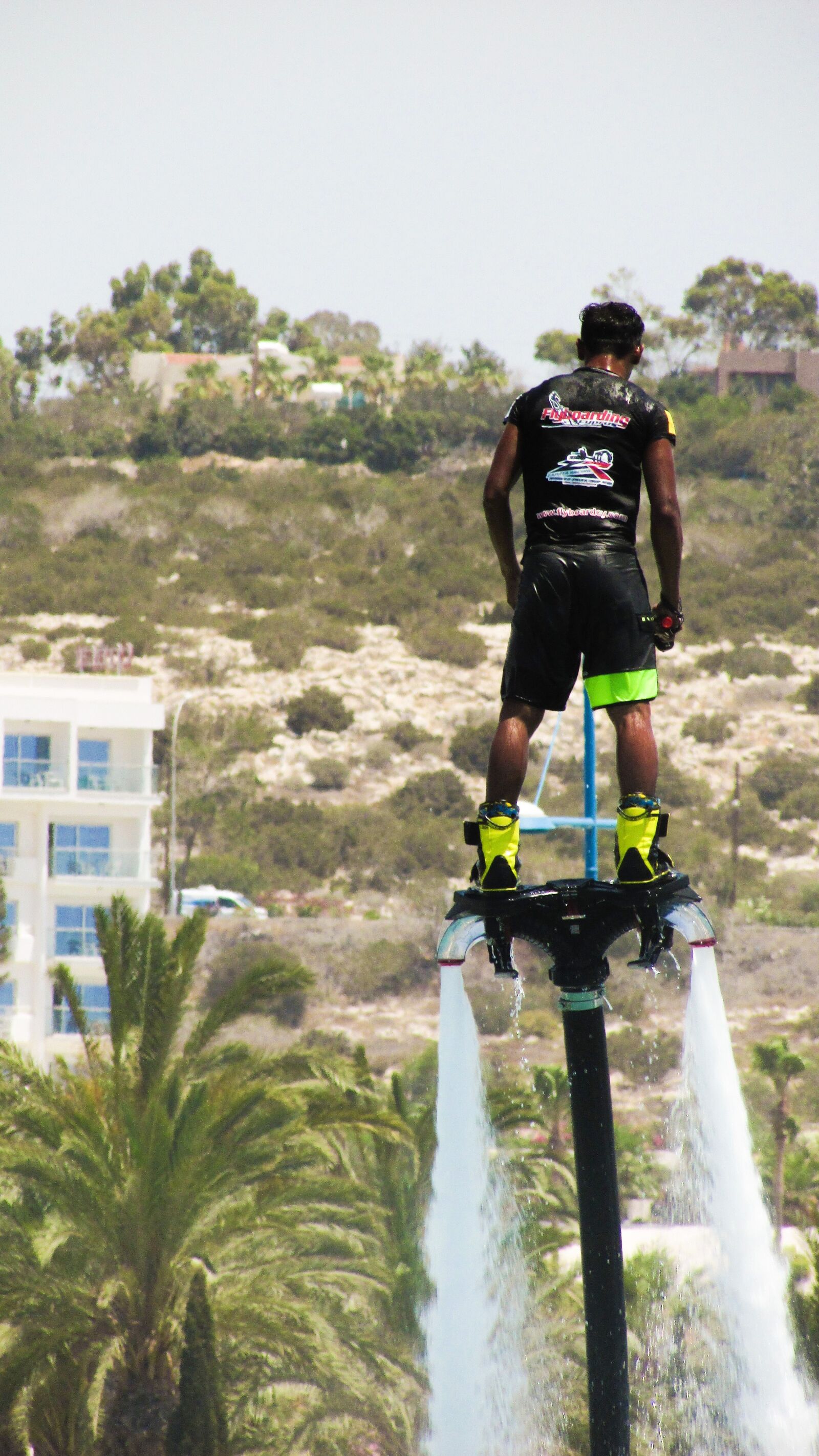 Canon PowerShot SX400 IS sample photo. Fly board, sport, extreme photography
