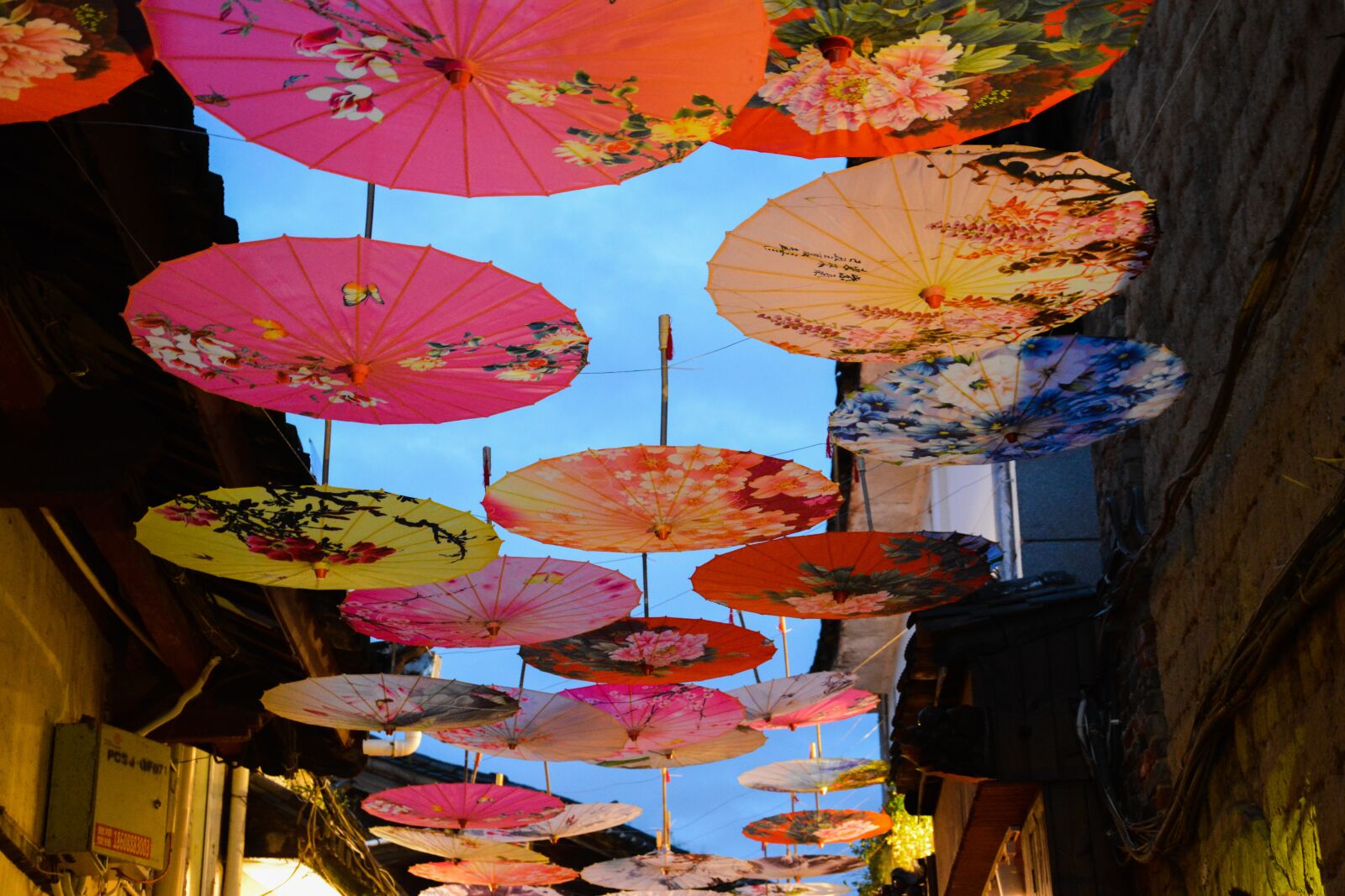 Nikon D5200 sample photo. Umbrella, decoration, china photography