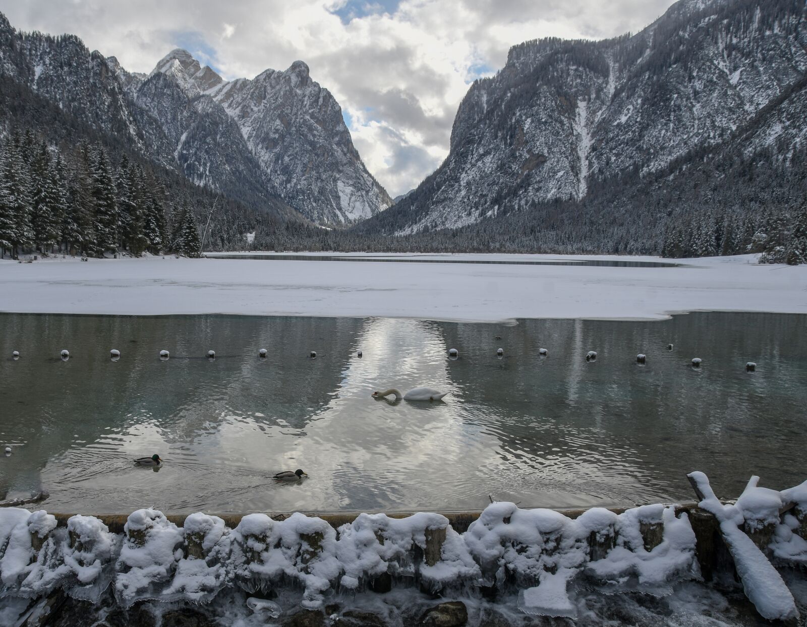 Nikon D500 sample photo. Winter, lake, ice photography